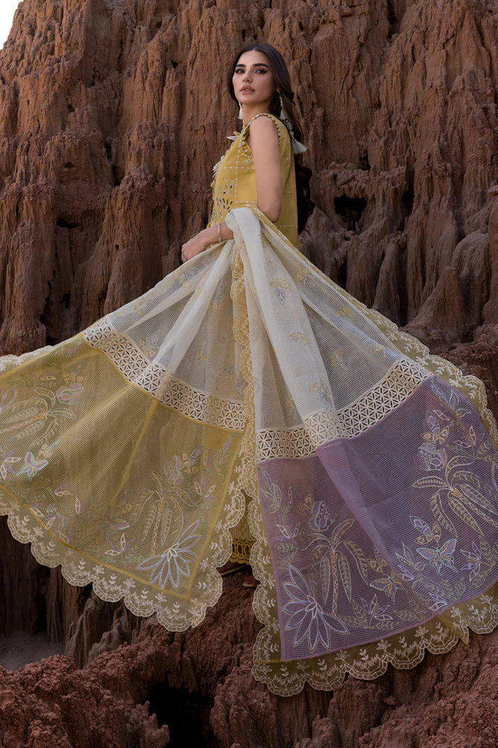Ladies Mustard Lawn Shalwar Kameez Online in KSA Riyadh Saudi Arabia Oman Bahrain Qatar