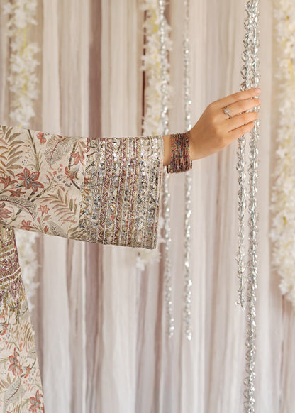 Ladies Peach Pink Lawn Kurta Set Online in UK USA Canada