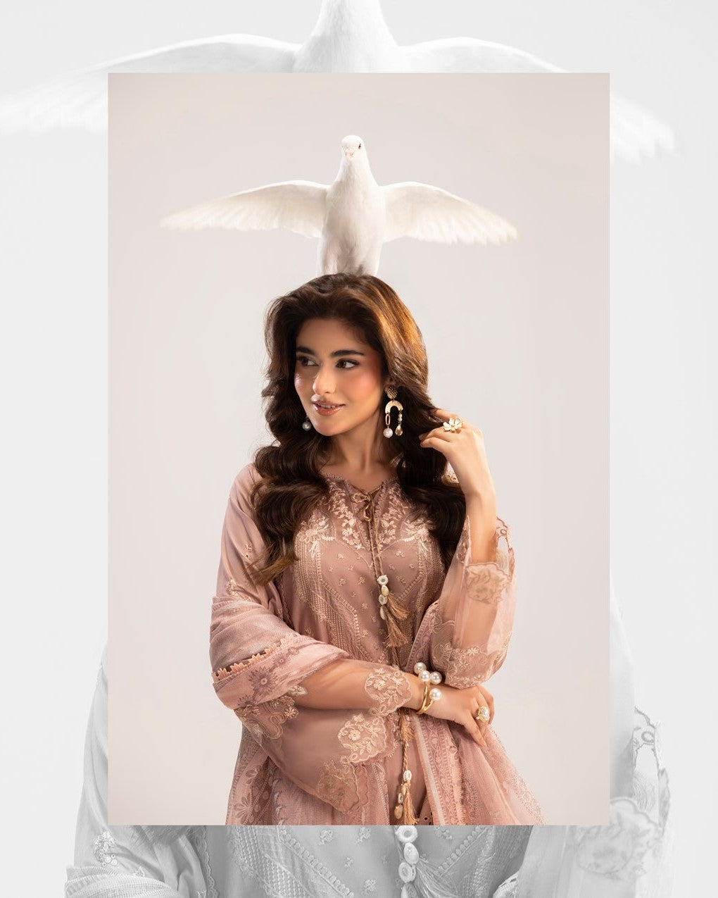 Ladies Pink Cotton Salwar Kameez Ready to Wear Online in UK USA Canada