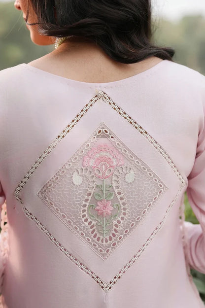 Ladies Pink Lawn Unstitched Salwar Suit Online in UK USA Canada