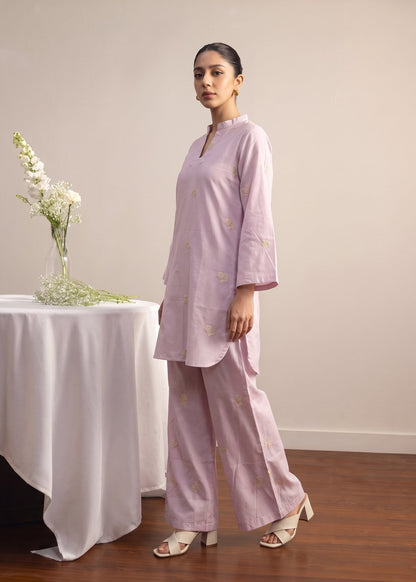 Ladies Purple Ash Lawn Salwar Kameez Online in KSA Riyadh Saudi Arabia Oman Bahrain Qatar