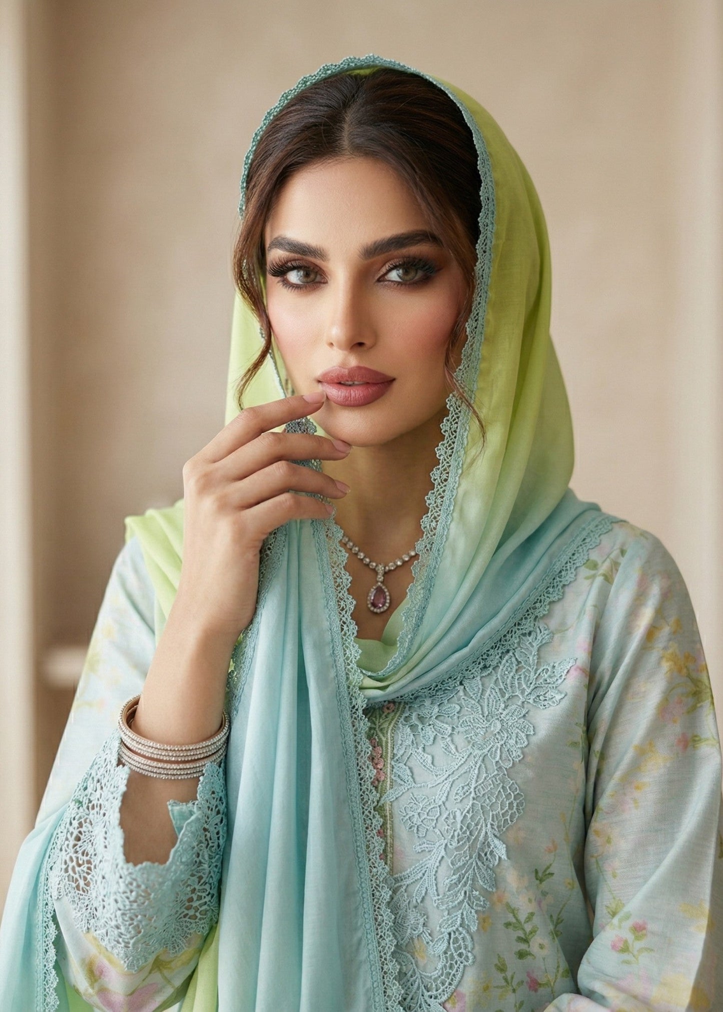 Ladies Raw Silk Partywear Salwar Suit Online in UK USA Canada