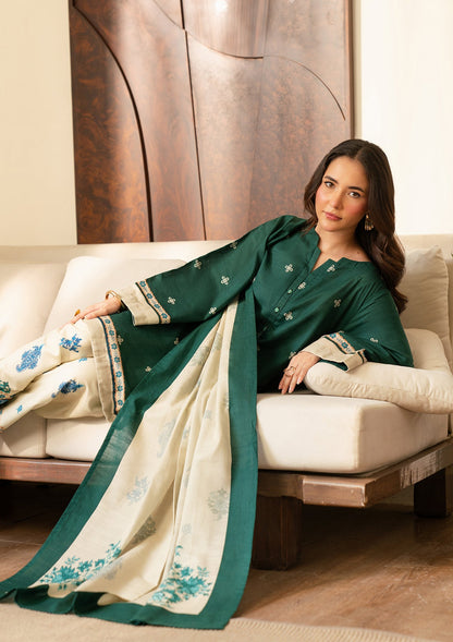 Ladies Sea Green Khaddar Winter Salwar Suit Online in Sri Lanka India Australia