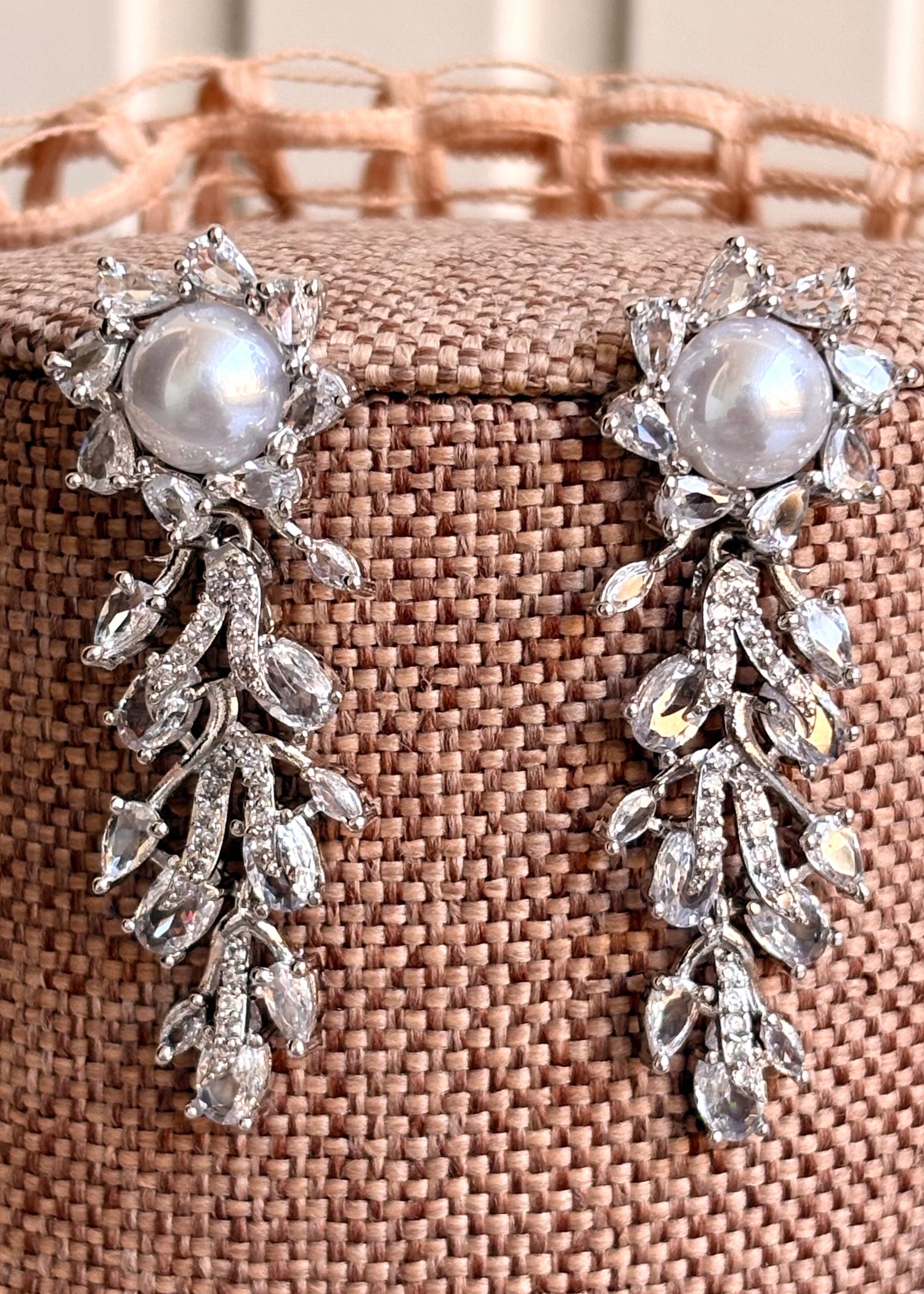 Ladies Silver Necklace and Earrings Set Online in UK USA Canada