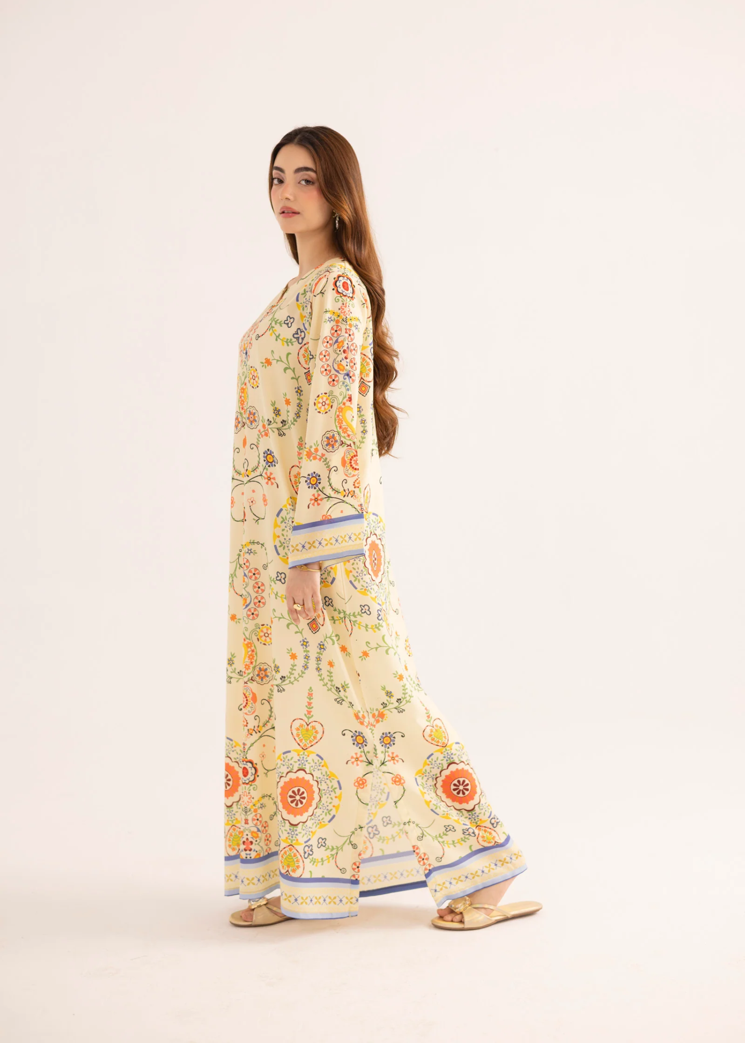 Ladies Soft Breathable Summer Kaftan Online in UK USA Canada