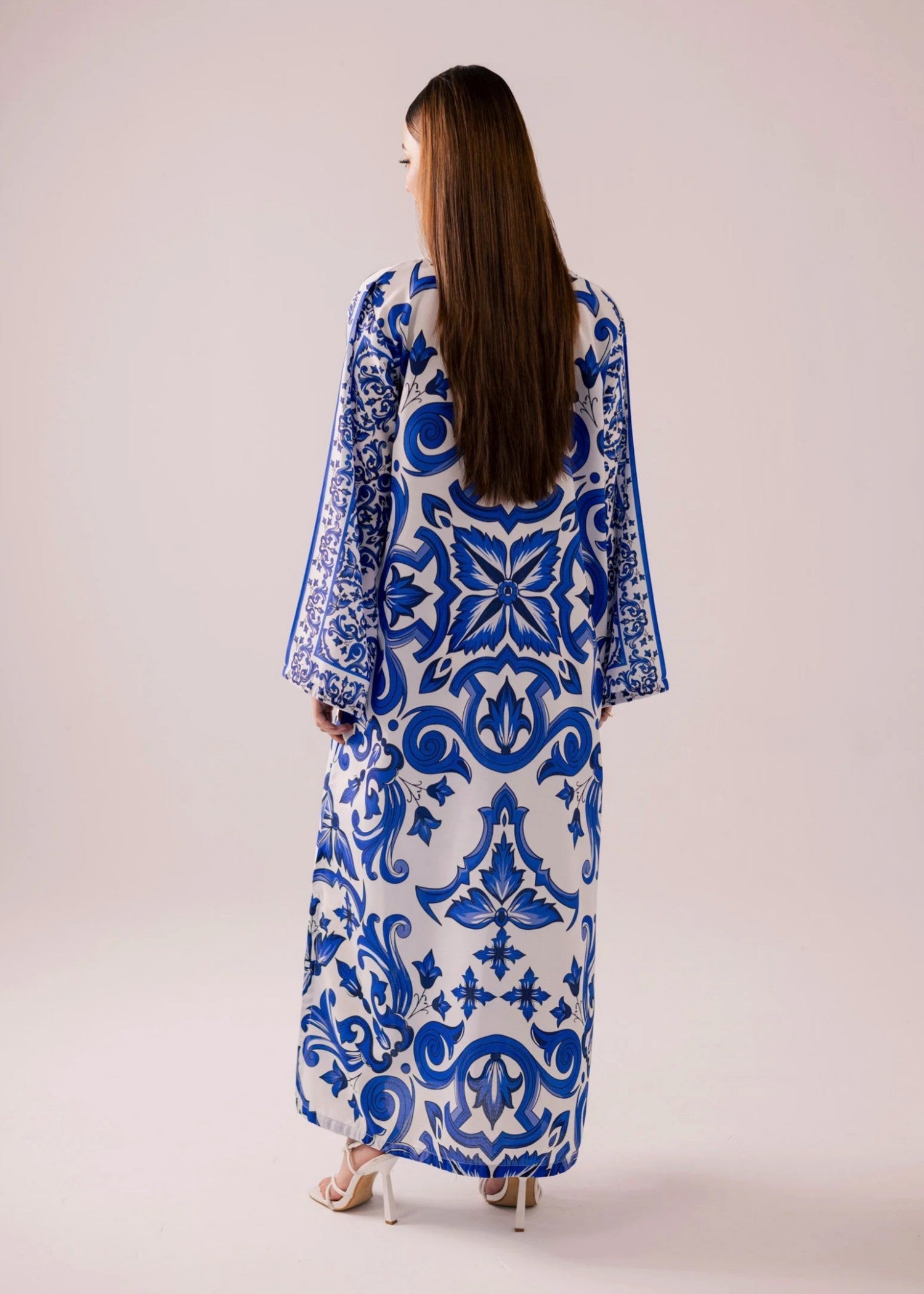 Ladies Summer Kaftan Raw Silk Online in UK USA Canada