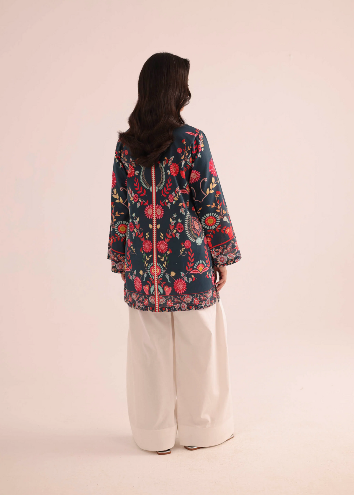 Ladies Summer Wear Printed Cotton Kurta Online in UK USA Canada