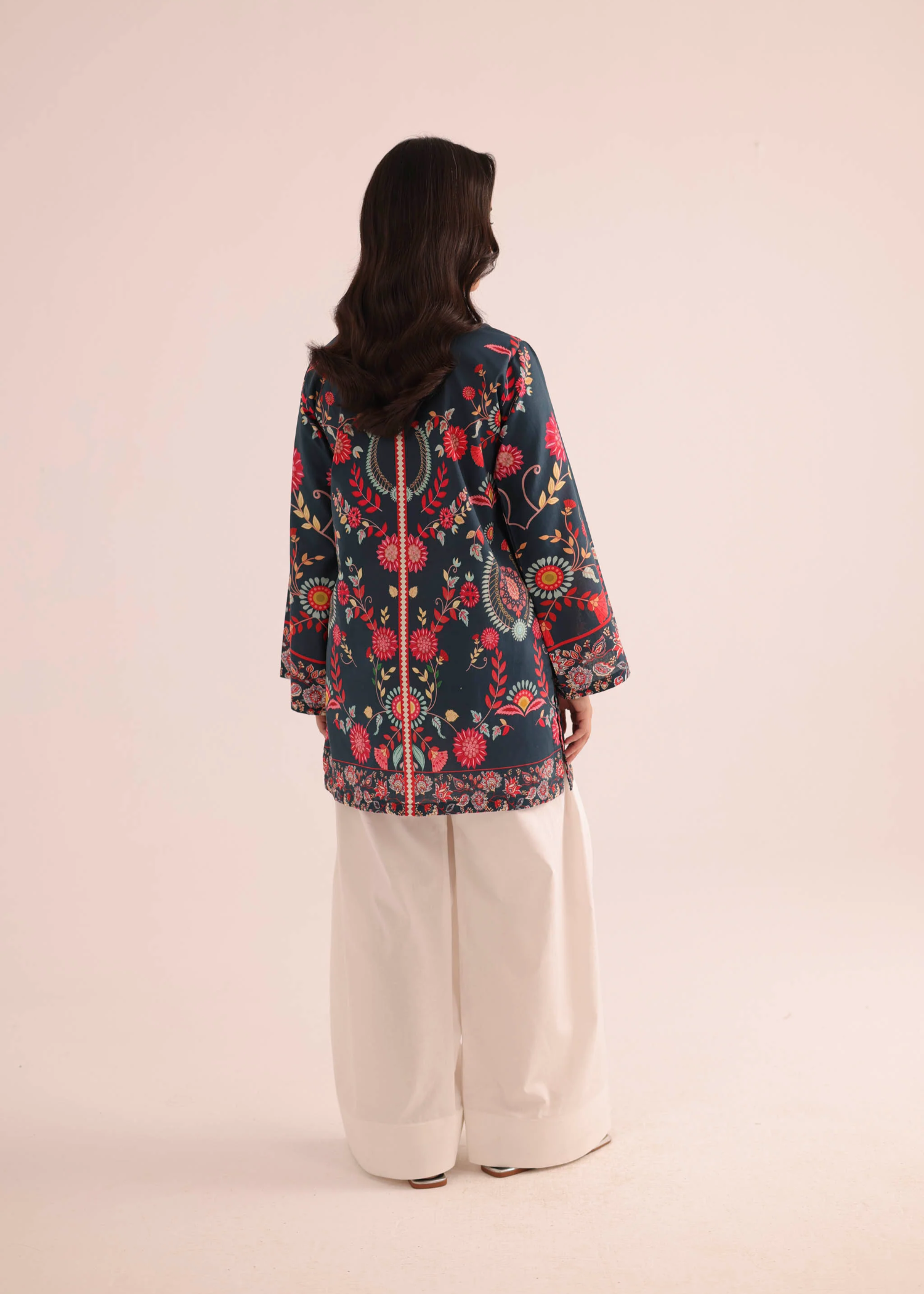 Ladies Summer Wear Printed Cotton Kurta Online in UK USA Canada