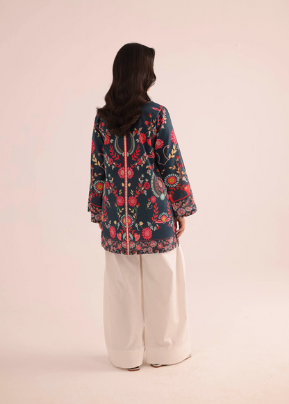 Ladies Summer Wear Printed Cotton Kurta Online in UK USA Canada