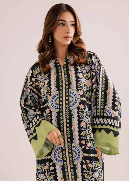 Ladies Summer Wear Printed Kaftan Online in UK USA Canada