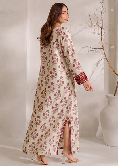 Ladies Winter Khaddar Embroidered Kaftan Online in KSA Riyadh Saudi Arabia Oman Bahrain Qatar