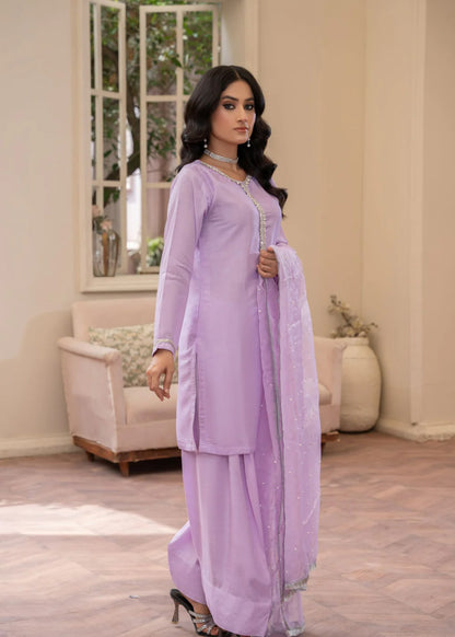 Embellished Farshi Shalwar Suit