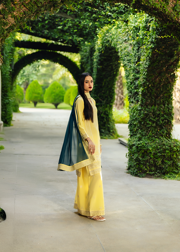 Lemon Lawn Festive Wear Salwar Suit Online in Dubai UAE Abudhabi Ajman Sharjah