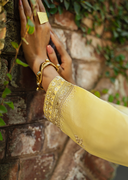 Lemon Lawn Summer Wear Suit Online in UK USA Canada