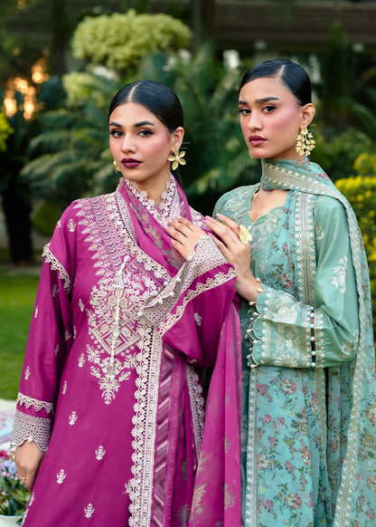 Light Blue Summer Lawn Salwar Suit Online in UK USA Canada