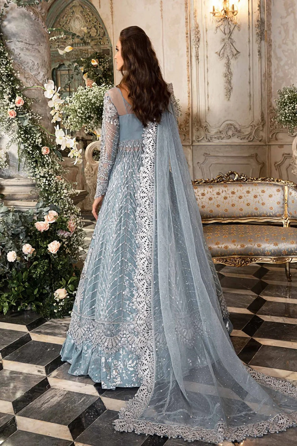 ice blue color dress pakistani Ice Blue Pakistani Designer Lehenga Online in Dubai ice blue color dress pakistani Ice Blue Pakistani Designer Lehenga Online in Dubai
