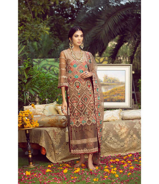 Brown Net Suit (Made-to-Order)