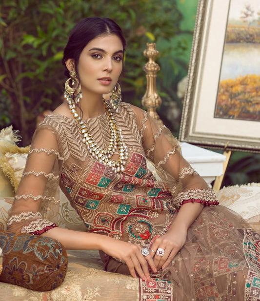 Brown Net Suit (Made-to-Order)
