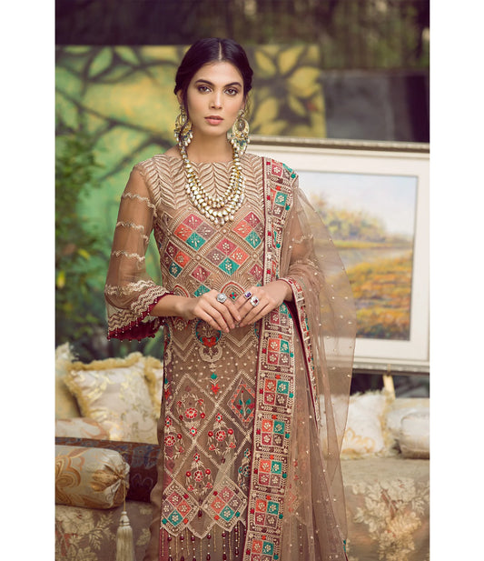 Brown Net Suit (Made-to-Order)