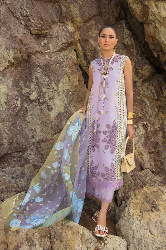 Cross Stitch Embroidered Lawn Suit