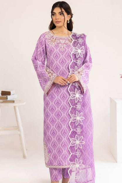 Lilac Viscose Straight Cut Kurta Salwar Suit Online in Dubai UAE Abudhabi Ajman Sharjah
