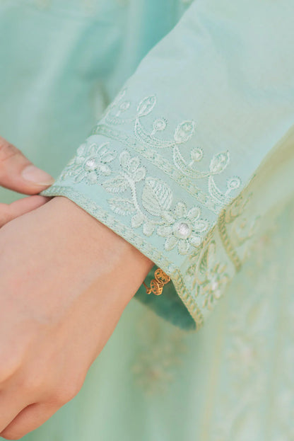 Embroidered Kurta with Straight Pants