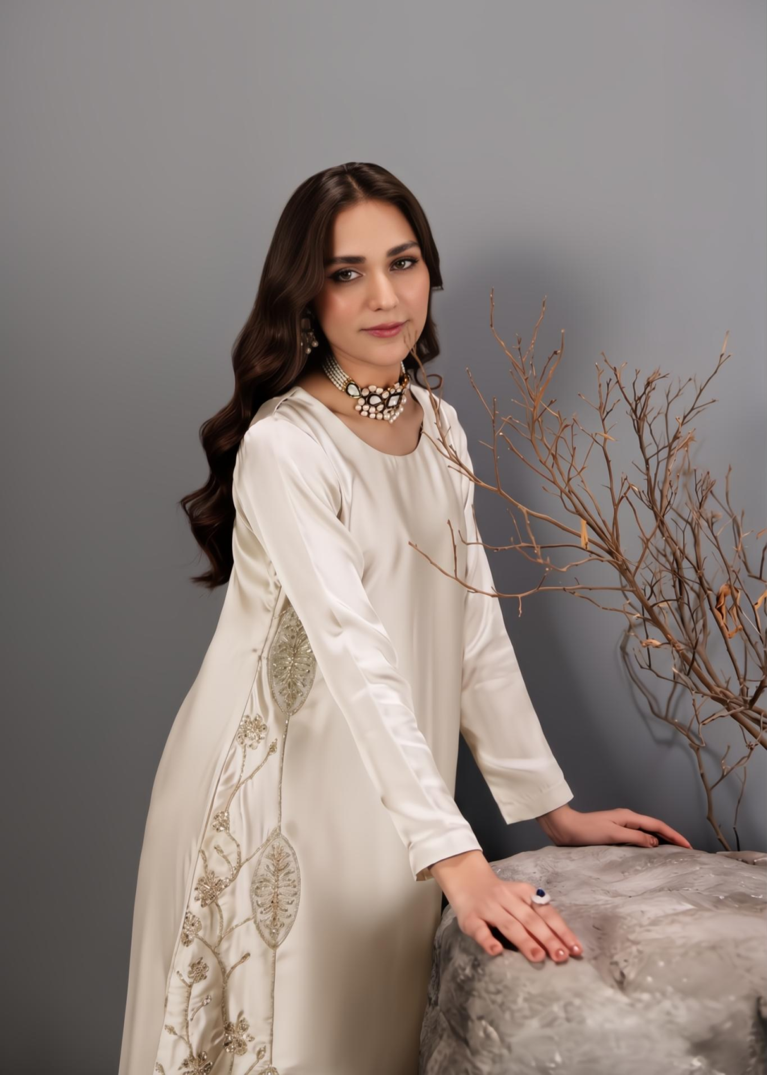 Luxury Embroidered Silk Festive Wear Online in UK USA Canada