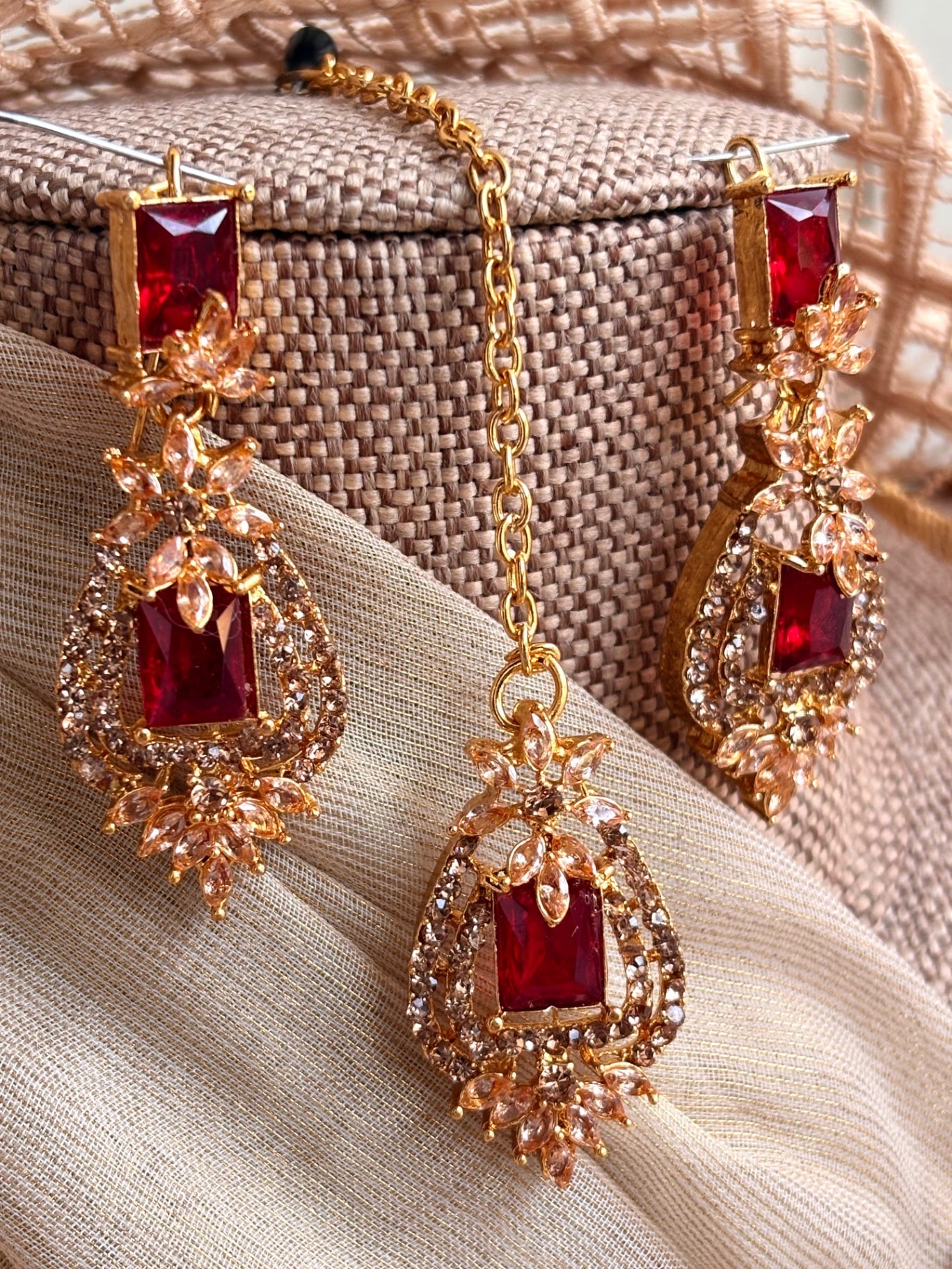 Maroon Choker Necklace Set for Women Online in UK USA Canada