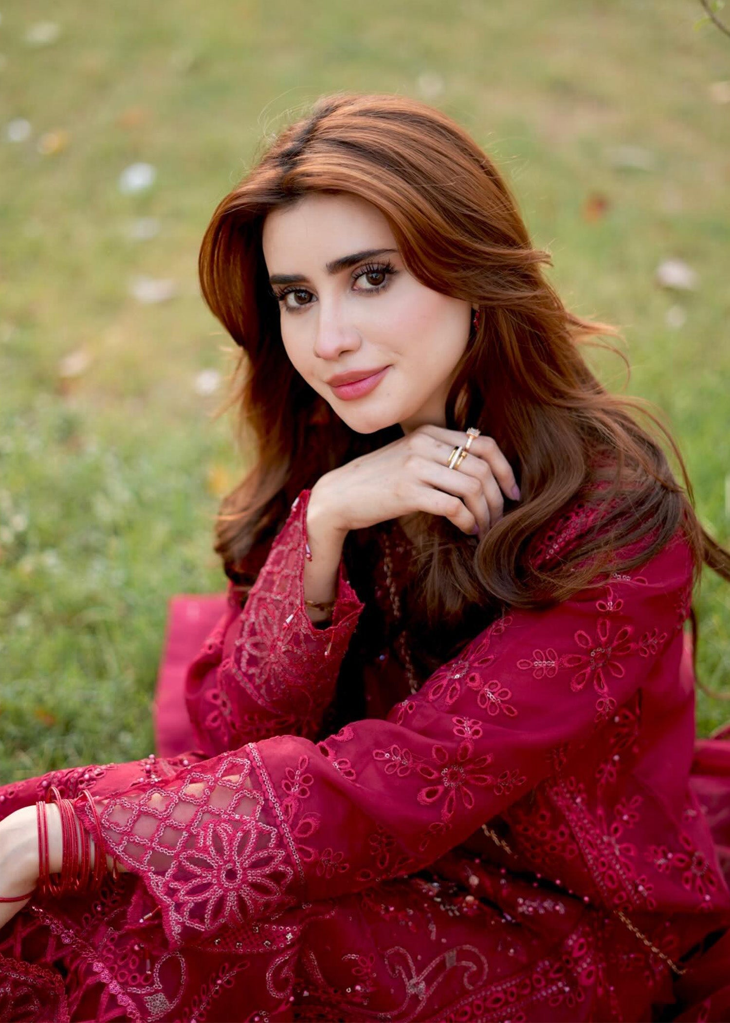 Maroon Organza Embroidered Pakistani Suit Online in Sri Lanka India Australia