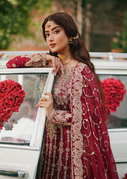 Maroon Sequin Embroidered Chiffon Pakistani Designer Suit Online in Dubai UAE Abudhabi Ajman Sharjah