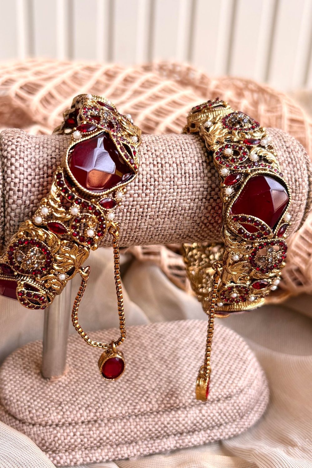 Maroon Turkish Nova Stone Bangles Online in Dubai UAE Abudhabi Ajman Sharjah