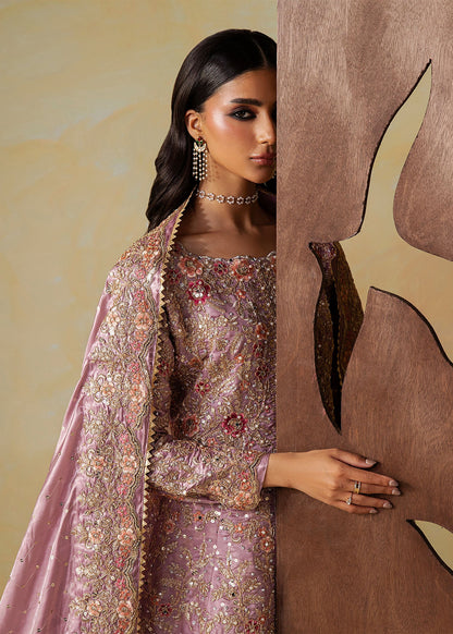 Mauve Silk Embroidered Lehenga Choli Online in KSA Riyadh Saudi Arabia Oman Bahrain Qatar
