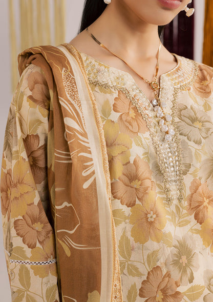 Mellow Yellow Designer Lawn Salwar Suit Online in Dubai UAE Abudhabi Ajman Sharjah