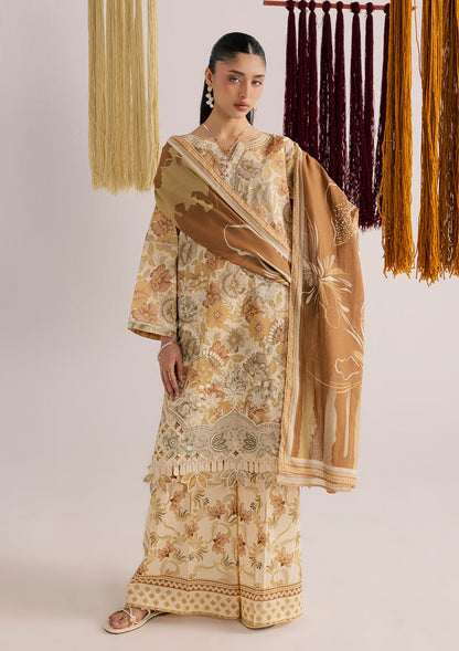 Mellow Yellow Embroidered Kurta Pajama Online in Sri Lanka India Australia