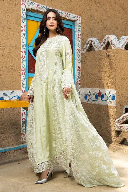 Mint Green Embroidered Raw Silk Festive Suit Online in Dubai UAE Abudhabi Ajman Sharjah