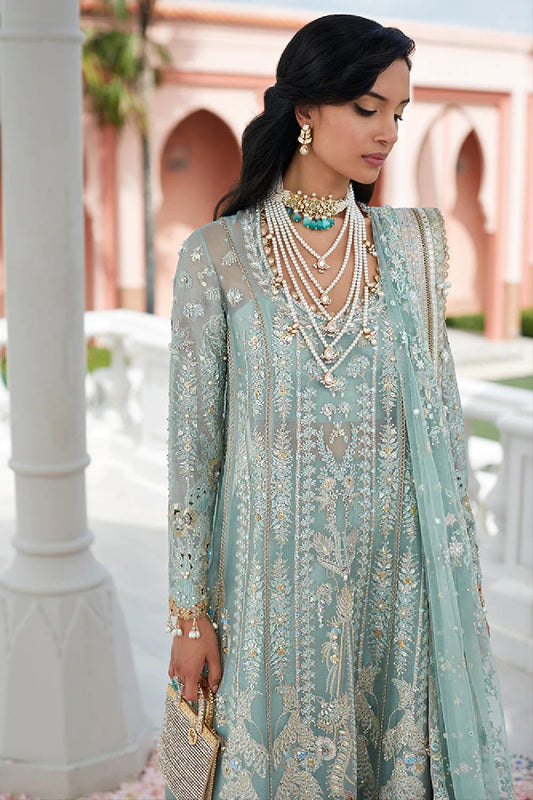 Mint Blue Handmade Maxi
