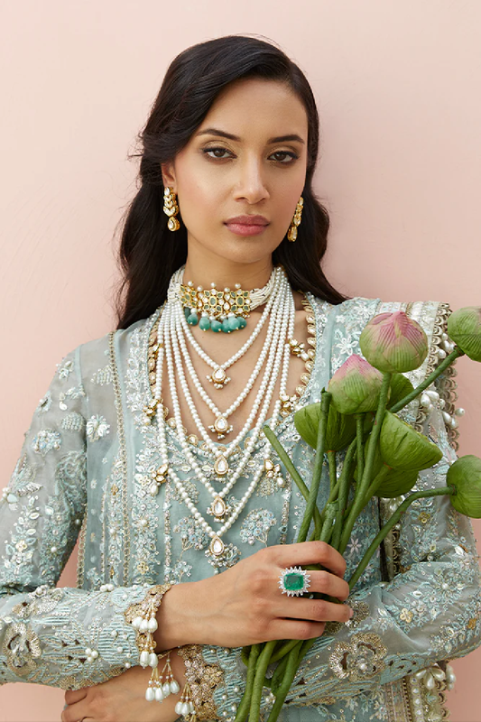 Mint Blue Handmade Maxi