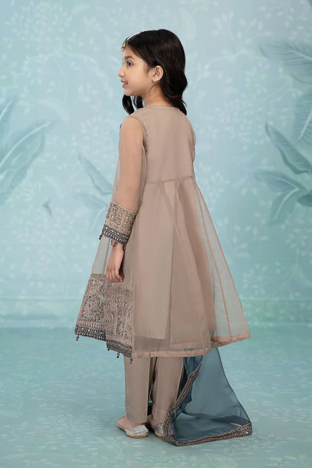 Mommy & Daughter Combo Deal - Pure Organza Suit