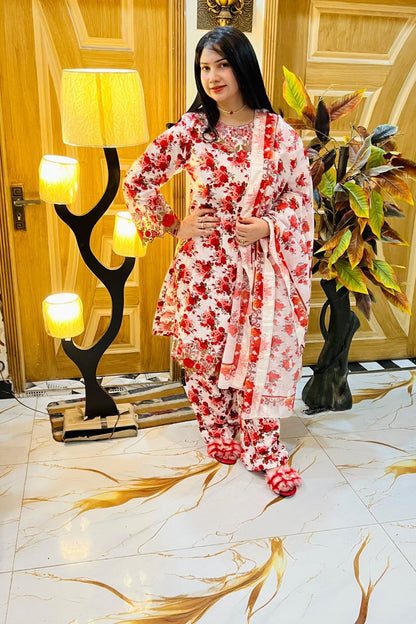 Multi Embroidered Blended Grip Silk Kurta Set Online in Dubai UAE Abudhabi Ajman Sharjah