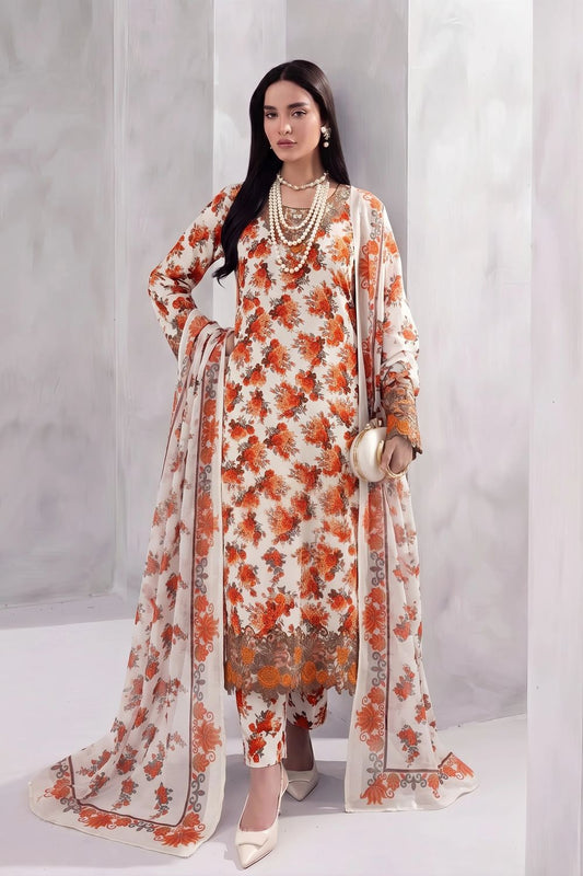 Multi Embroidered Blended Grip Silk Straight Kurta Suit Online in Dubai UAE Abudhabi Ajman Sharjah