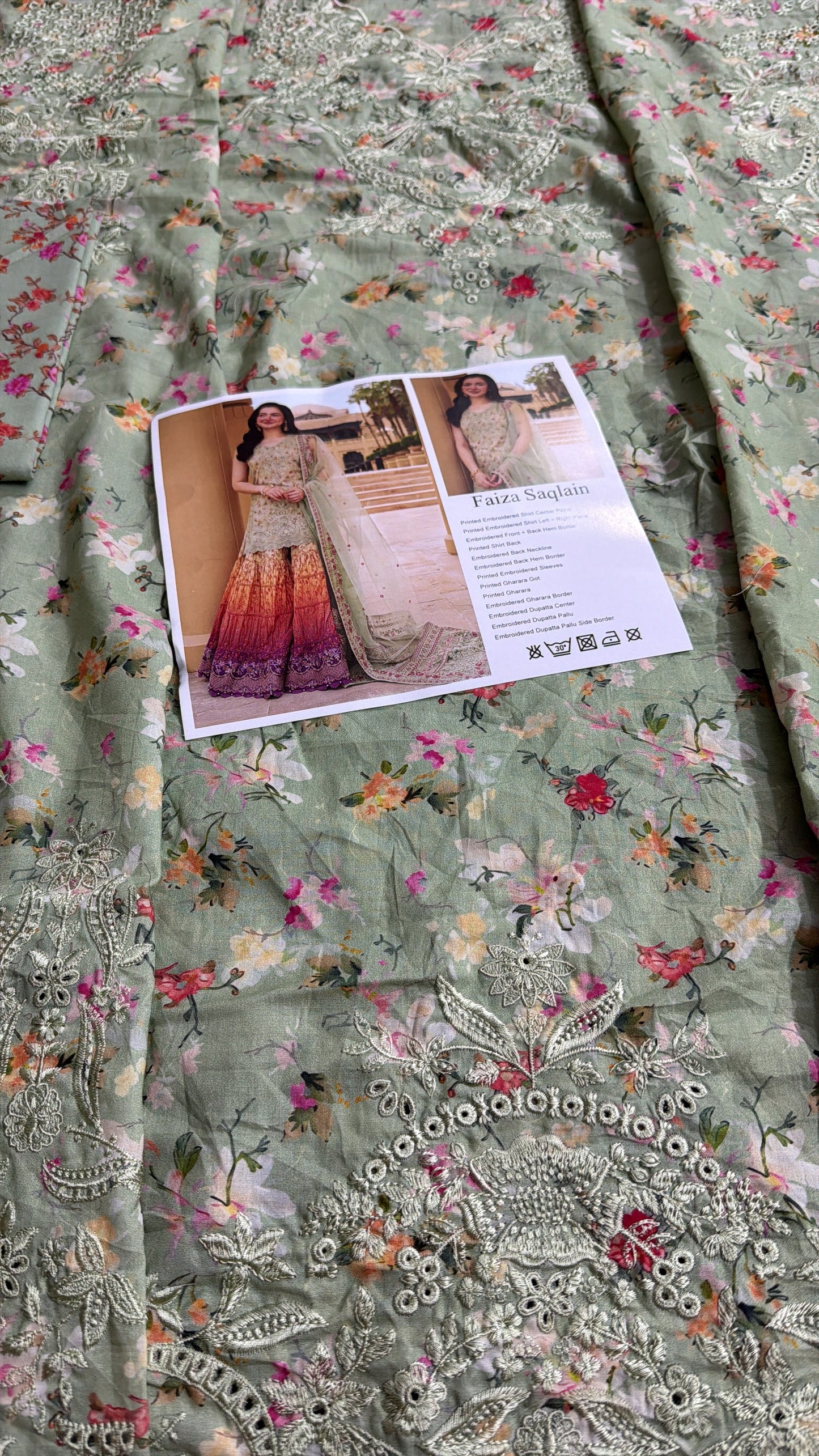 Multi Lawn Fabric Suit Online in KSA Riyadh Saudi Arabia Oman Bahrain Qatar