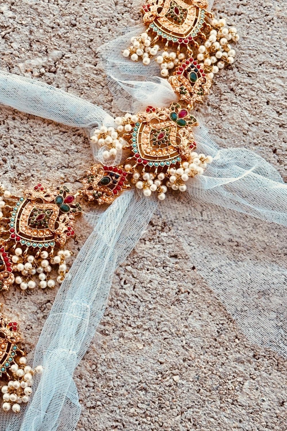 Multicolor Handcrafted Paranda for Bridal Mehndi Online in Dubai UAE Abudhabi Ajman Sharjah