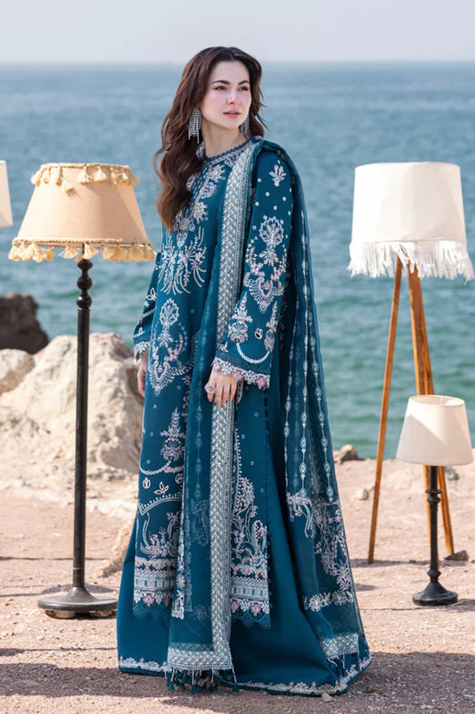 Lazer Cut Chikankari Lawn Suit