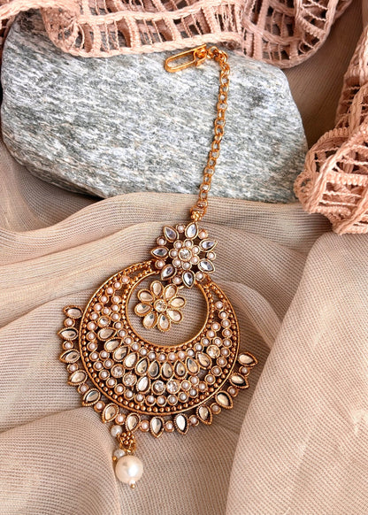 Nayab Earrings and Tikka Set Online in UK USA Canada