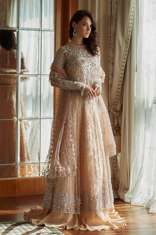 Handmade Net Anarkali