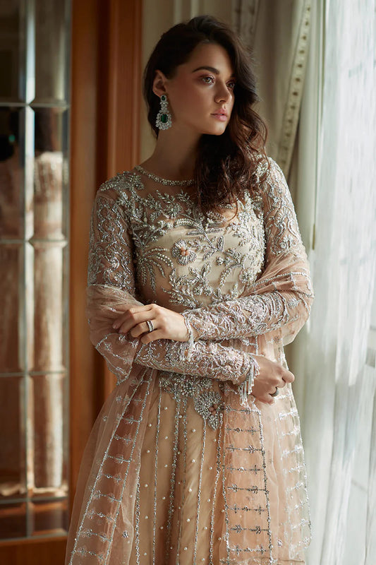 Handmade Net Anarkali