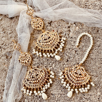 Nizami Mehraab 5 Piece Jewellery Set Online in Sri Lanka India Australia