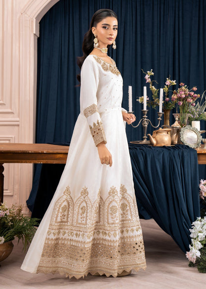 Off-White Festive Wear Raw Silk Suit Online in Dubai DXB UAE Abudhabi Meena Bazaar