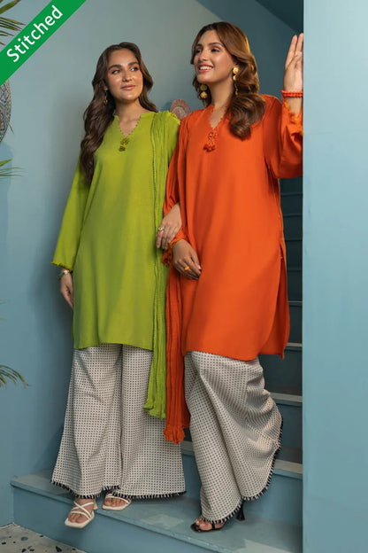 Readymade Pure Karandi Kurta Set with Dupatta