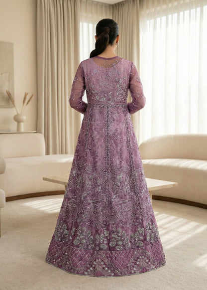 Organza Embroidered Festive Wear Suit Online in KSA Riyadh Saudi Arabia Oman Bahrain Qatar